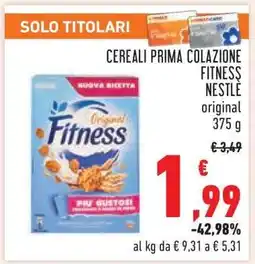 Conad Cereali Prima Colazione Fitness Nestlé offerta