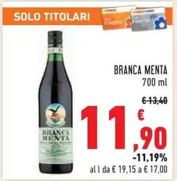 Conad BRANCA MENTA offerta