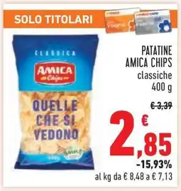 Conad Patatine Amica Chips offerta
