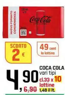Famila COCA COLA vari tipi offerta