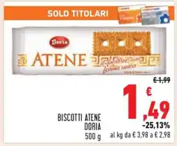 Conad Biscotti Atene Doria offerta