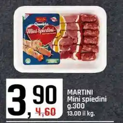 Famila MARTINI Mini Spiedini offerta