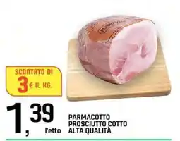 Famila Parmacotto Prosciutto Cotto Alta Qualità offerta
