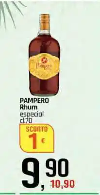 Famila PAMPERO Rhum especial cl.70 offerta