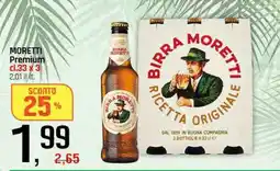 Famila MORETTI Premium cl.33 x 3 offerta