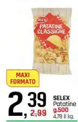 Famila SELEX Patatine offerta