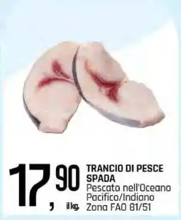 Famila Trancio Di Pesce Spada offerta