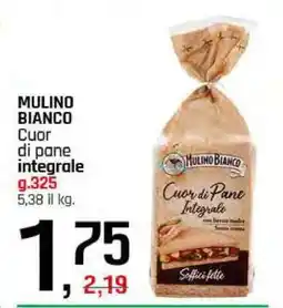 Famila MULINO BIANCO Cuor di pane integrale offerta
