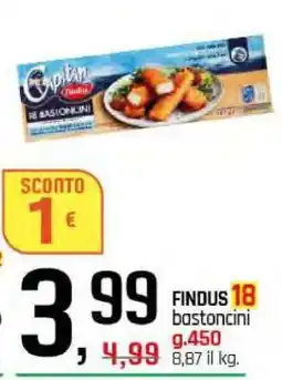 Famila Findus 18 Bastoncini offerta