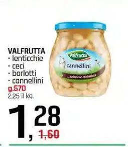 Famila VALFRUTTA cannellini offerta