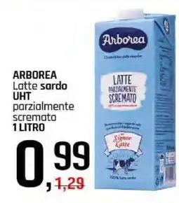 Famila ARBOREA Latte sardo UHT parzialmente scremato offerta