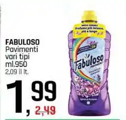 Famila FABULOSO Pavimenti offerta