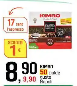 Famila KIMBO 50 cialde gusto Napoli offerta