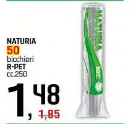Famila NATURIA 50 bicchieri offerta