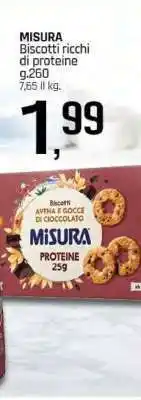 Famila Misura Biscotti ricchi di proteine offerta