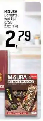 Famila MISURA Barrette vari tipi offerta