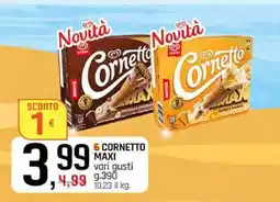 Famila Cornetto Maxi offerta