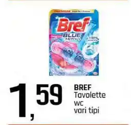 Famila BREF Tavollette wc vari tipi offerta