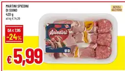 Famila MARTINI SPIEDINI DI SUINO offerta