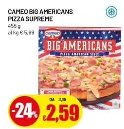 Famila Cameo Big Americans Pizza Supreme offerta