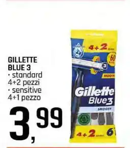 Famila Gillette Blue 3 offerta