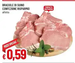 Famila BRACIOLE DI SUINO CONFEZIONE RISPARMIO offerta