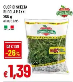 Famila CUOR DI SCELTA RUCOLA MAXXI offerta
