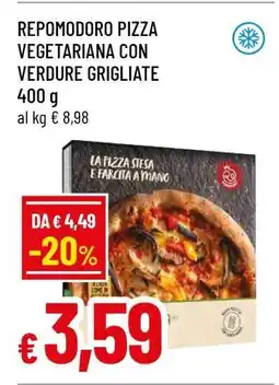 Famila REPOMODORO PIZZA VEGETARIANA CON VERDURE GRIGLIATE offerta