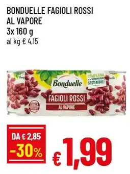 Famila BONDUELLE FAGIOLI ROSSI AL VAPORE offerta