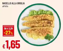 Famila Nasello alla griglia offerta
