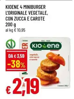 Famila Kioene 4 Miniburger offerta