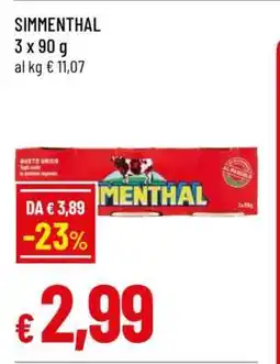 Famila SIMMENTHAL offerta