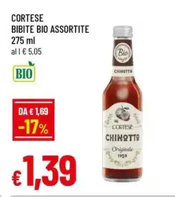 Famila CORTESE BIBITE BIO ASSORTITE offerta