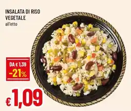Famila INSALATA DI RISO VEGETALE offerta