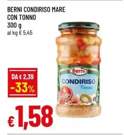 Famila BERNI CONDIRISO MARE CON TONNO offerta