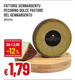 Famila Fattorie Gennargentu Pecorino Dolce Pastore del Gennargentu offerta