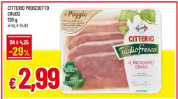 Famila Citterio Prosciutto Crudo offerta
