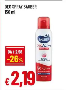 Famila DEO SPRAY SAUBER offerta