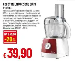 Famila ROBOT MULTIFUNZIONE GIRMI RB1500 offerta