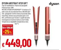 Famila DYSON AIRSTRAIT HT01 GIFT offerta