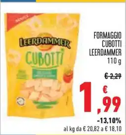 Conad Formaggio Cubotti Leerdammer offerta