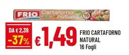 Famila FRIO CARTAFORNO NATURAL offerta