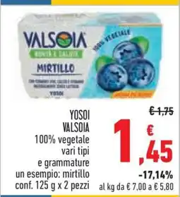 Conad YOSOI VALSOIA offerta