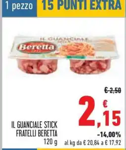 Conad Il Guanciale Stick Fratelli Beretta offerta
