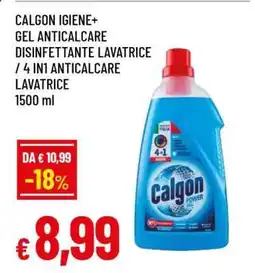 Famila Calgon Igiene+ Gel Anticalcare Disinfettante Lavatrice / 4 in1 Anticalcare Lavatrice offerta