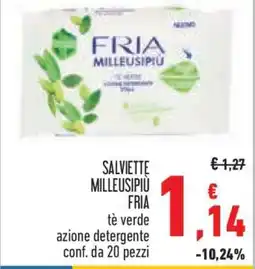 Conad Salviette MilleusiPiù Fria offerta
