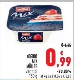 Conad Yogurt Mix Müller offerta