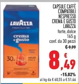 Conad Lavazza Crema e Gusto offerta