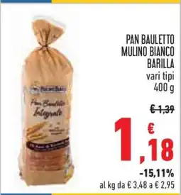 Conad PAN BAULETTO MULINO BIANCO BARILLA offerta