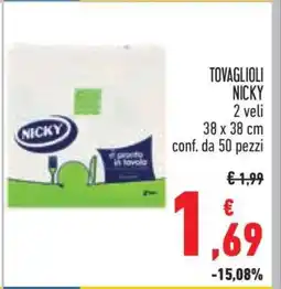 Conad TOVAGLIOLI NICKY offerta